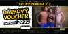 Voucher v hodnotě 2000 Kč + 200 Kč na další nákup