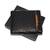 Černá kožená peněženka na šířku – varianta 004
