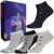 Dárkový set - 4 páry nízkých ponožek Tlapky