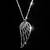Ocelový náhrdelník andělské křídlo