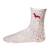 Dámské ponožky Kašmir Original DW02 bílá/růžová