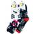 2x dámské žinilkové vánoční barevné ponožky OX4200119 - pack 1