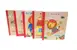 5× Dětská dřevěná puzzle kniha