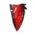 Šátek Airhole – Paisley Red