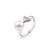 Stříbrný prsten s pravou říční perlou T089