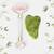 Růženín váleček + jadeit gua sha