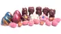 Velikonoční květinky, zvířátka, pralinky a mini vajíčka (celkem 230 g)