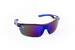 Černé brýle Kašmir Sport Track ST02 - skla modrá zrcadlová