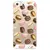 Silikonové pouzdro s potiskem Macaron Pattern + tvrzené 3D sklo