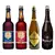 4 trapistická piva Chimay a Westmalle