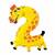 Číslice „2“ žirafa 40 cm
