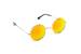 Bronzové brýle Kašmir Lennon L11 - skla oranžová zrcadlová