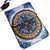 Crossbody etno kabelka s modrou mandalou