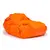 Sedací pytel s popruhy - Orange