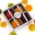 100% Citrus (malinový karamel, banánový karamel, yuzu džem, hruškový džem)