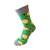 Dámské ponožky Pomeranče na zelené