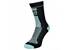 Ponožky MelCon Silver, antibakteriální, černo-tyrkysové