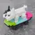 Pes na skateboardu Nanoblock