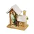 Domeček s LED osvětlením 15 x 13 cm