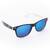 Černo-bílé brýle Kašmir Wayfarer WD11 - skla modrá zrcadlová