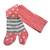 Baby punčocháče z BIO bavlny, Růžový puntík