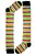 Stripes Knee Socks - Vícebarevné s úzkými pruhy