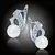 Perlové náušnice Nymfa - White Pearl
