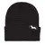 Pletená zimní čepice Z09 all black