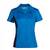 Dámské sportovní funkční tričko s límečkem - Světle modrá