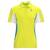 Sportovní funkční tričko s límečkem - Žlutá
