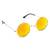 Bronzové brýle Kašmir Lennon L11 - skla oranžová zrcadlová
