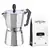 Moka konvička Ladyoro, 6 porcí + káva Balance, 250 g