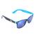 Černo-modré brýle Kašmir Wayfarer W16 - skla modrá zrcadlová