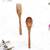 Vidlička a lžíce z kokosového dřeva - 2 ks
