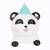 3D ozdoba na vypínač - panda