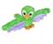 Plyšáček objímáček – Zelený papoušek
