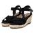 Dámské sandály Refresh low sandal in eco-leather black A