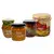 Grilovací balíček (chilli hořčice, sušená rajčata, mango chutney, beraní rohy)