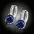 Náušnice Brillance Comtessa Royal Blue