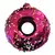 Vánoční ozdoba - Donut, fialový