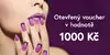 Otevřený voucher v hodnotě 1000 Kč
