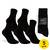 5 párů bavlněných zdravotních ponožek s volným nesvíravým lemem 41021