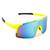 Žluté brýle Kašmir Sport Cycling SC05 - skla zelená zrcadlová
