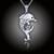 Krásný náhrdelník Veselý delfín s krystaly