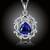 Noblesní náhrdelník Charlotte Royal Blue