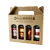 4dílné dárkové balení chilli omáček (extra pálivé / hnědé balení)