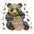 3D puzzle - panda