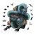 3D puzzle - drak