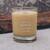 Sójová vonná svíčka ve whisky sklenici - Santalové dřevo a mandarinka, 160 g