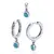 Souprava s krystalky Elements - Zirconia